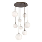 Hammerton Studio - Gaia Round LED Multi-Light Pendant - CHB0092-08-FB-WL-C01-L3 - Canada Light Shop