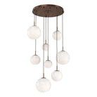 Hammerton Studio - Gaia Round LED Multi-Light Pendant - CHB0092-08-RB-WL-C01-L3 - Canada Light Shop