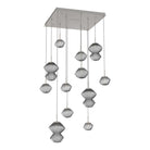 Hammerton Studio - Mesa Square 12 Light Multi-Light Pendant - CHB0089-12-BS-S-C01-L1 - Canada Light Shop