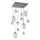 Hammerton Studio - Mesa Square 12 Light Multi-Light Pendant - CHB0089-12-GM-C-C01-L1 - Canada Light Shop