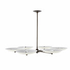 Arteriors DLC27 Griffith Six Chandelier in Bone / English Bronze