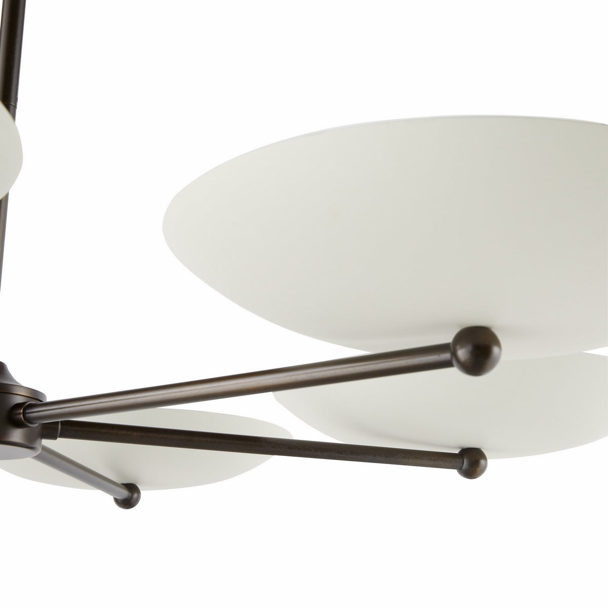 Arteriors DLC27 Griffith Six Chandelier in Bone / English Bronze