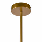 Arteriors DLS10 Hannie Chandelier in White / Antique Brass