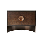Arteriors FNS14 John Low Cabinet in Brindle/Sable/Antique Brass