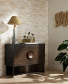 Arteriors FNS14 John Low Cabinet in Brindle/Sable/Antique Brass