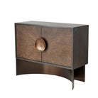 Arteriors FNS14 John Low Cabinet in Brindle/Sable/Antique Brass