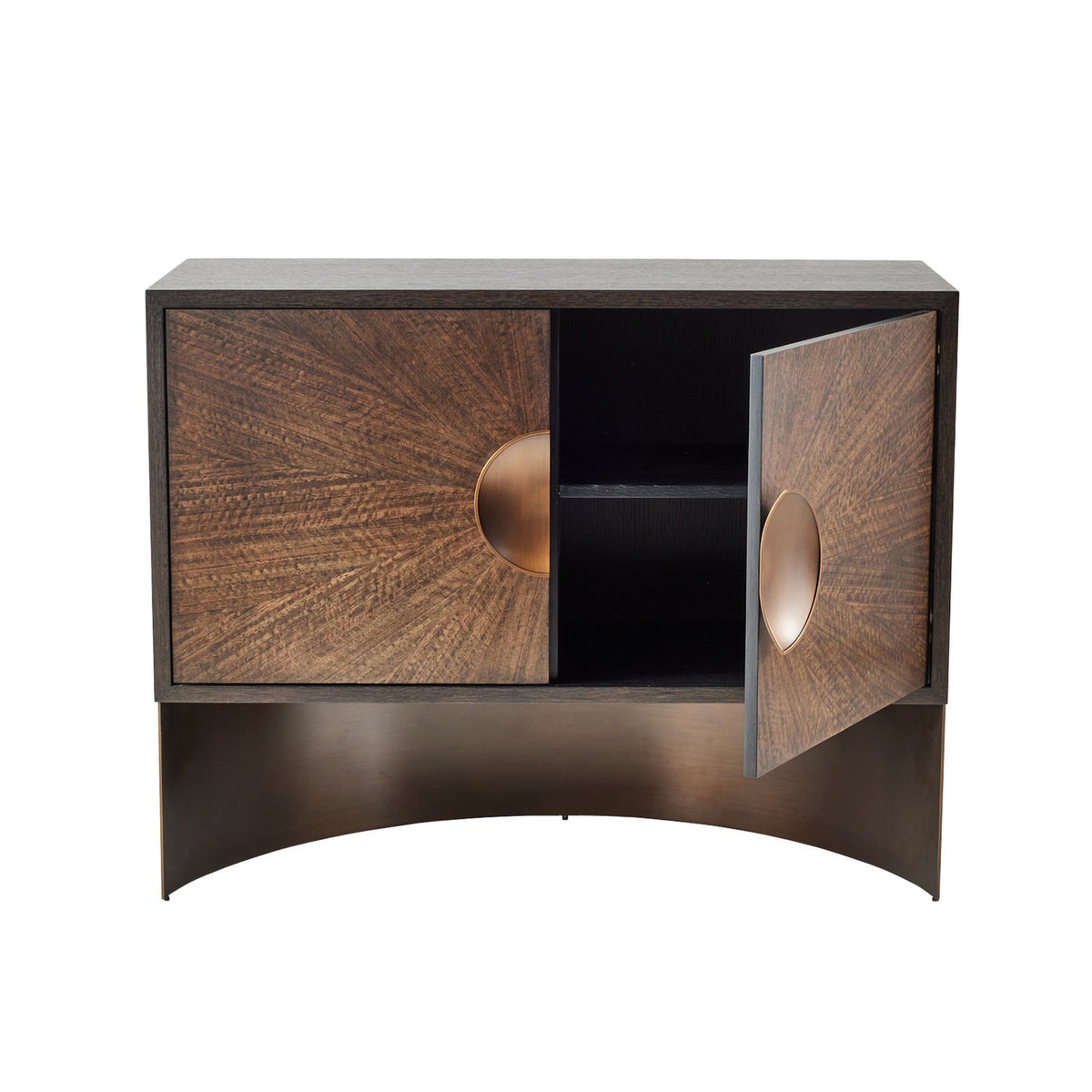 Arteriors FNS14 John Low Cabinet in Brindle/Sable/Antique Brass