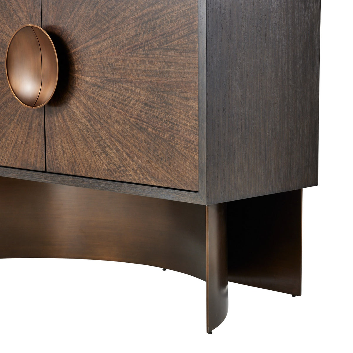 Arteriors FNS14 John Low Cabinet in Brindle/Sable/Antique Brass