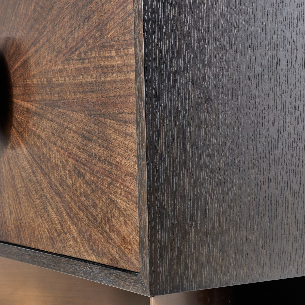 Arteriors FNS14 John Low Cabinet in Brindle/Sable/Antique Brass