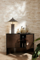 Arteriors FNS14 John Low Cabinet in Brindle/Sable/Antique Brass