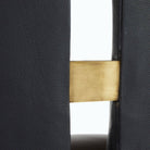 Arteriors - FSI11 - Counter Stool - Crowley - Black/Ebony/Antique Brass