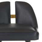 Arteriors - FSI12 - Bar Stool - Crowley - Black/Ebony/Antique Brass