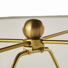 Arteriors - PTE10-SH047 - One Light Table Lamp - Drifter - Haze Blue Reactive Glaze/Antique Brass/Ivory