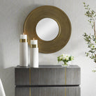 Uttermost - 07088 - Mirror - Axel - Antique Brass