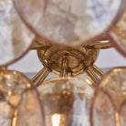 Kalco - 524655PWB - Eight Light Pendant - Uroko - Polished Winter Brass