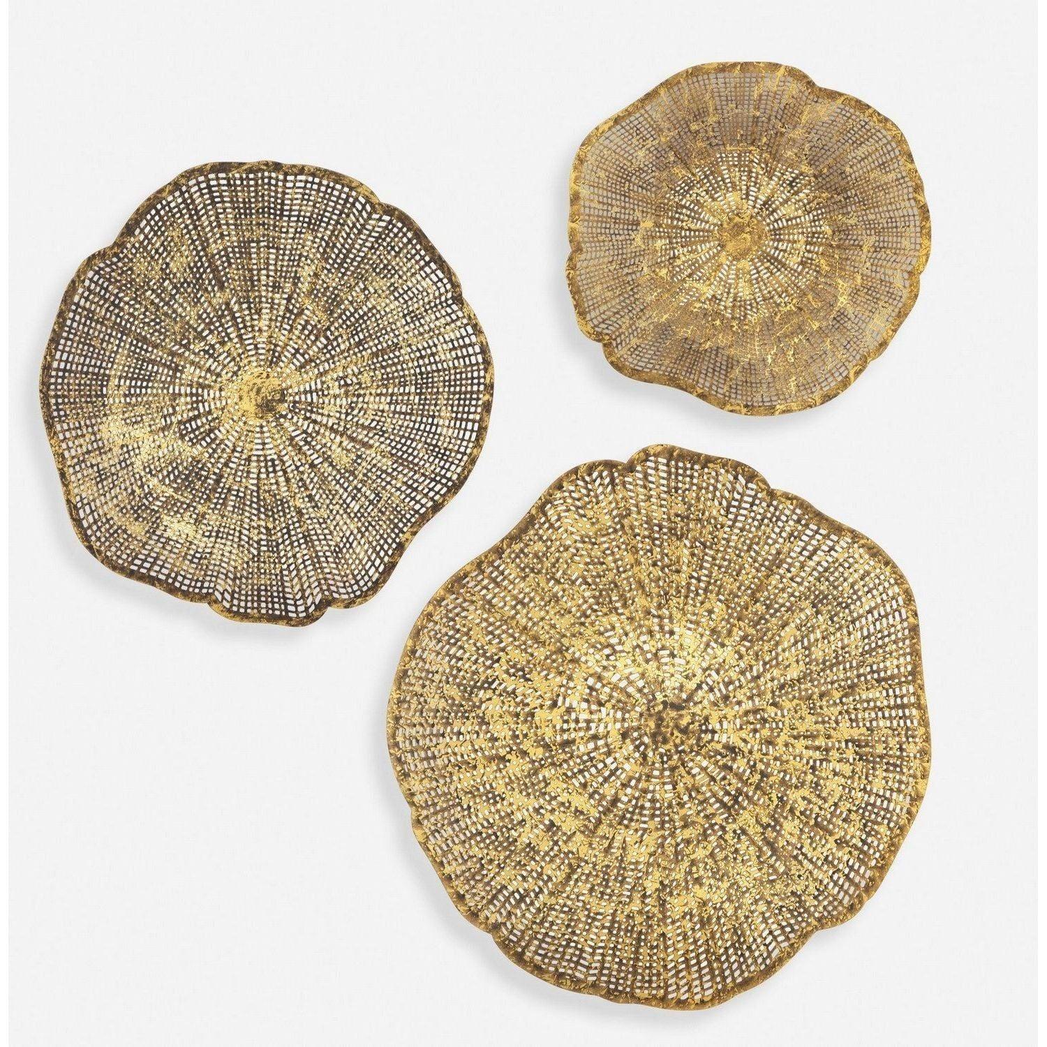 The Uttermost - Radiance Wall Decor Set of 3 - 04370 - Canada Light Shop