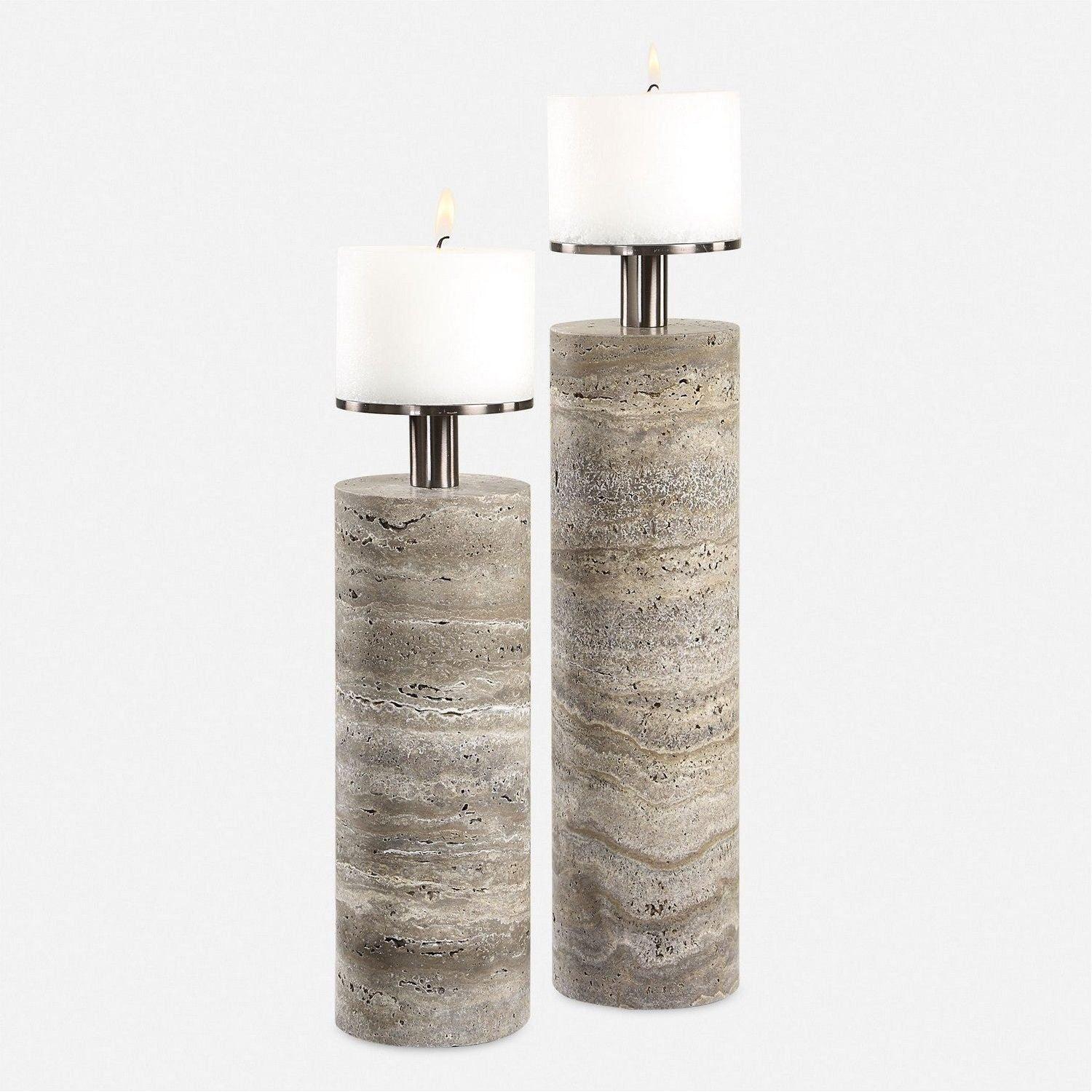The Uttermost - Shadowstone Candleholders Set of 2 - 18186 - Canada Light Shop