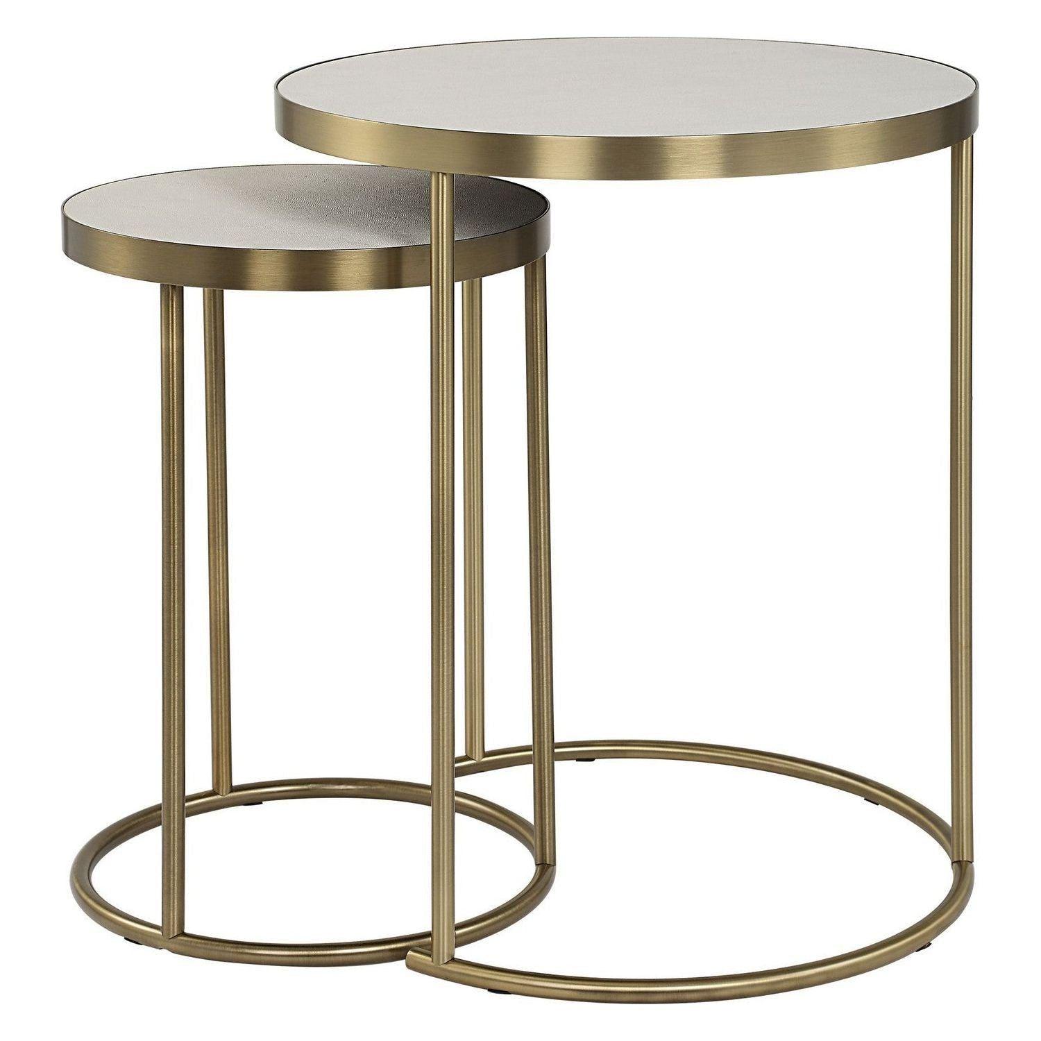 The Uttermost - Aragon Nesting Tables Set of 2 - 50007 - Canada Light Shop