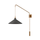 Troy Lighting Canada - B2936-PBR/GRA - One Light Wall Sconce - Conor - Patina Brass And Graphite