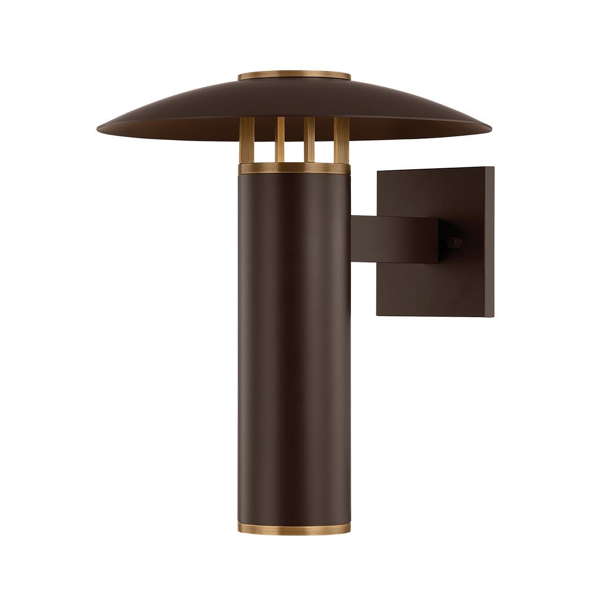 Troy Lighting Canada - B7915-PBR/BRZ - One Light Wall Sconce - Birk - Patina Brass/Bronze