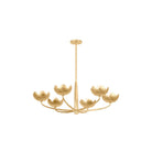 Troy Lighting Canada - F2040-VGL - Six Light Chandelier - Arcata - Vintage Gold Leaf