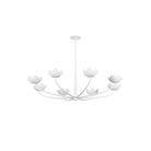 Troy Lighting Canada - F2048-GSW - Eight Light Chandelier - Arcata - Gesso White