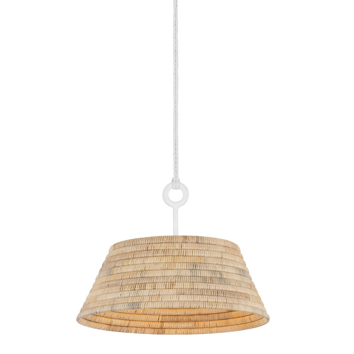 Troy Lighting Canada - F2824-GSW - One Light Pendant - Sequoia - Gesso White