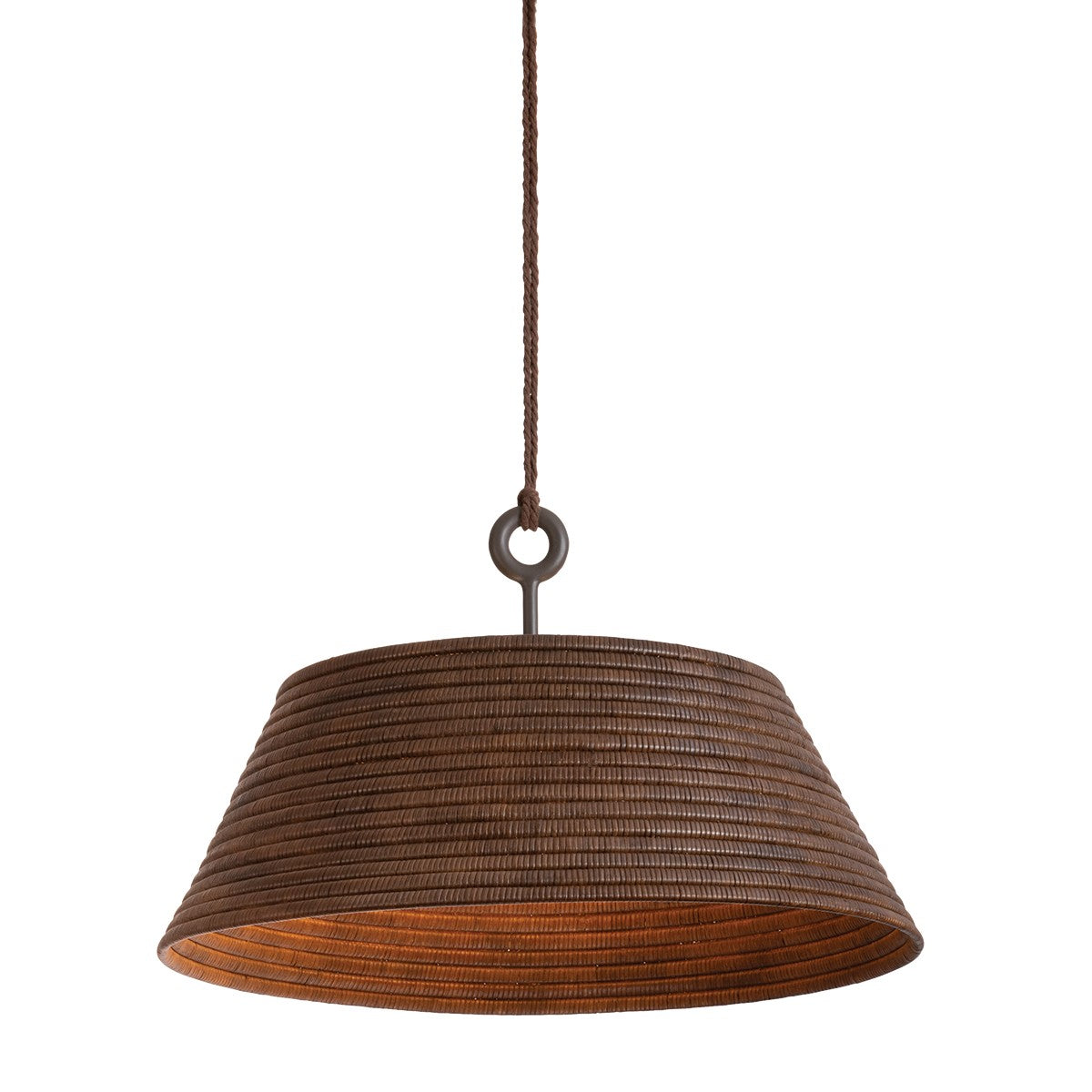 Troy Lighting Canada - F2836-TBZH - One Light Pendant - Sequoia - Textured Bronze W/ Highlight