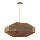 Troy Lighting Canada - F3624-PBR - Four Light Chandelier - Laken - Patina Brass