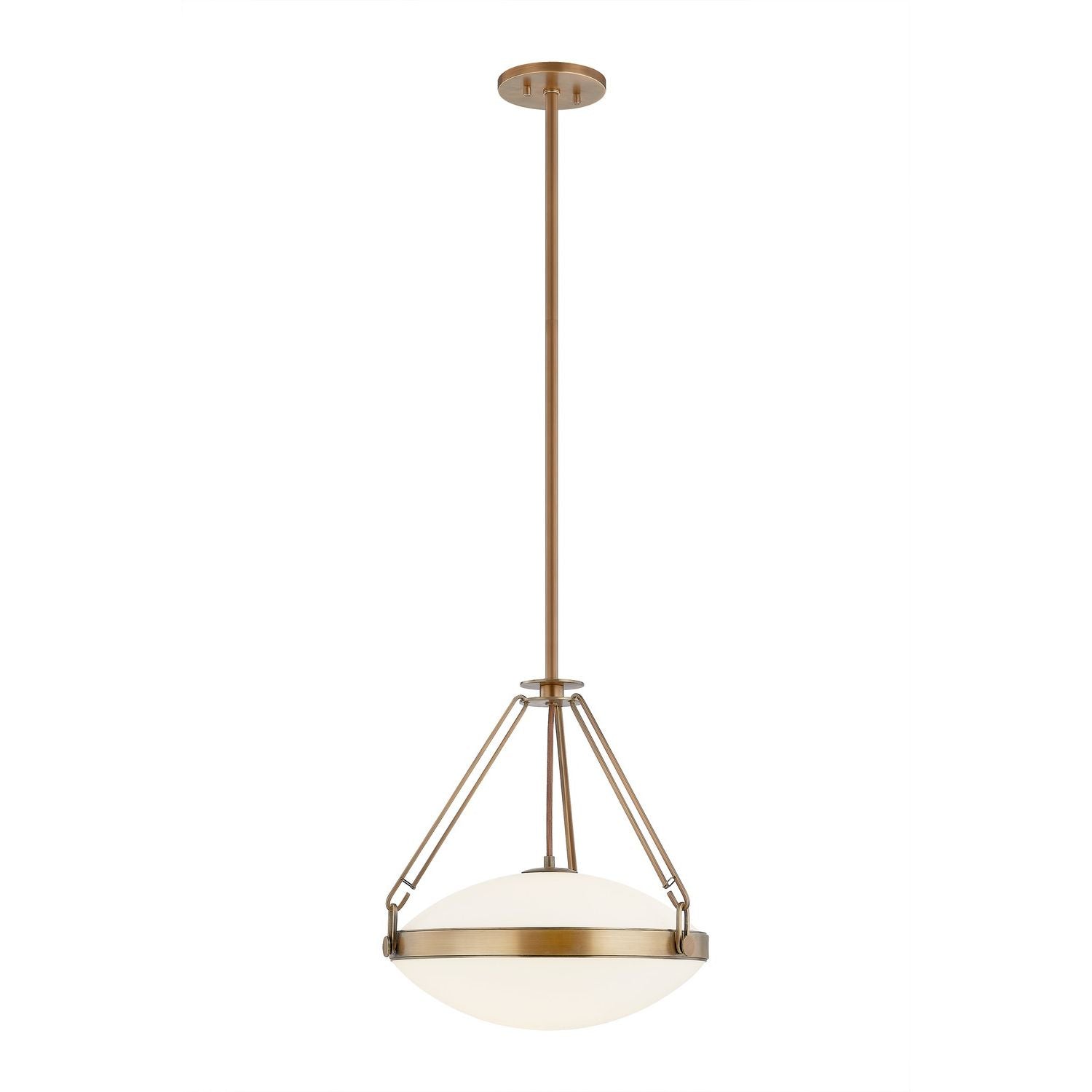 Troy Lighting Canada - F4516-PBR - One Light Pendant - Kade - Patina Brass