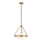 Troy Lighting Canada - F4521-PBR - One Light Pendant - Kade - Patina Brass