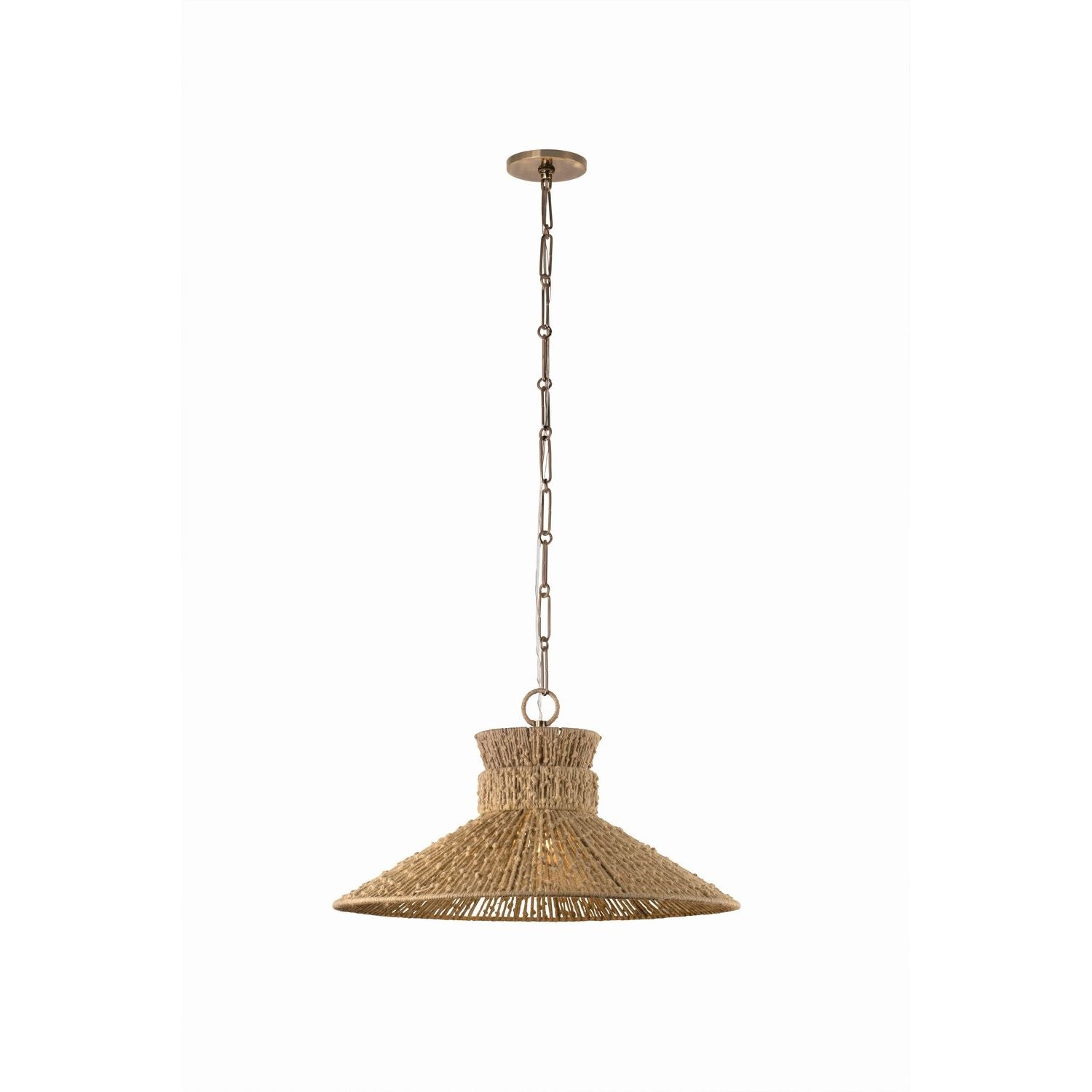 Troy Lighting Canada - F4926-PBR - One Light Pendant - Raphael - Patina Brass