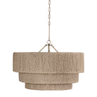 Troy Lighting Canada - F5934-PBR - One Light Chandelier - Reza - Patina Brass
