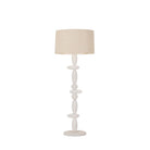 Troy Lighting Canada - PFL5564-VGL/CGL - One Light Floor Lamp - Cullen - Vintage Gold Leaf/Ceramic Gypsum Clay