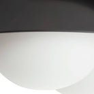 Arteriors - GADFC02 - Three Light Flush Mount - Glaze - Matte Black