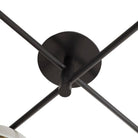 Arteriors - GADFC03 - Four Light Flush Mount - Glaze - Ivory Stained Crackle