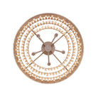 Kalco - 524845JT - Five Light Semi Flush Mount - NATURALE - Jute