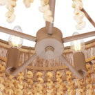 Kalco - 524845JT - Five Light Semi Flush Mount - NATURALE - Jute