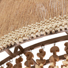 Kalco - 524855JT - Six Light Pendant - NATURALE - Jute