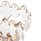 Kalco - 525155MG - Ten Light Pendant - MANTA - Modern Gold