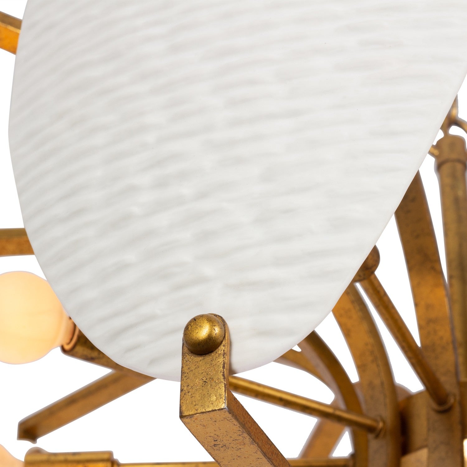 Kalco - 525457OL - Ten Light Pendant - ALIFORM - Oxidized Gold Leaf