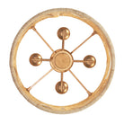 Kalco - 525745MGW - Four Light Semi Flush Mount - SOGA - Modern Gold And White