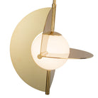 Kuzco Canada - CH65127-MRB/OP-UNV - LED Chandelier - Scorpio - Metallic Brass/Opal Glass