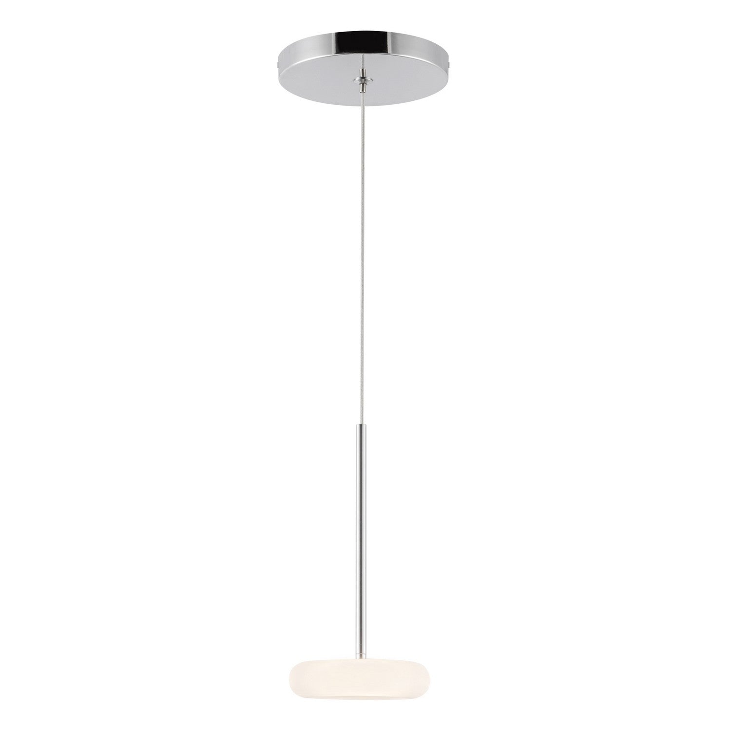 Kuzco Canada - PD97204-CH/FR - LED Pendant - Stephord - Chrome/Frosted Glass
