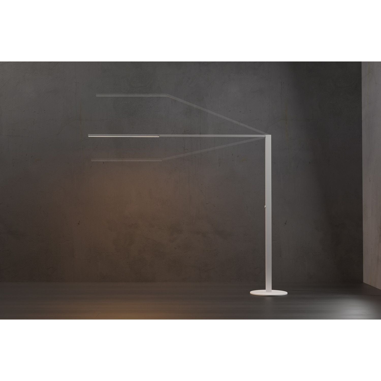 Koncept - ZBF6000-SW-MWT - LED Floor Lamp - Z-Bar Gen 4 - Matte White