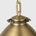 Visual Comfort Studio Canada - LP1111TWB - One Light Pendant - Hayward - Time Worn Brass