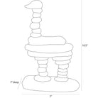 Arteriors - ASC39 - Sculpture - Kevin - Ivory
