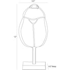 Arteriors - ASI14 - Sculpture - Gita - Vintage Silver