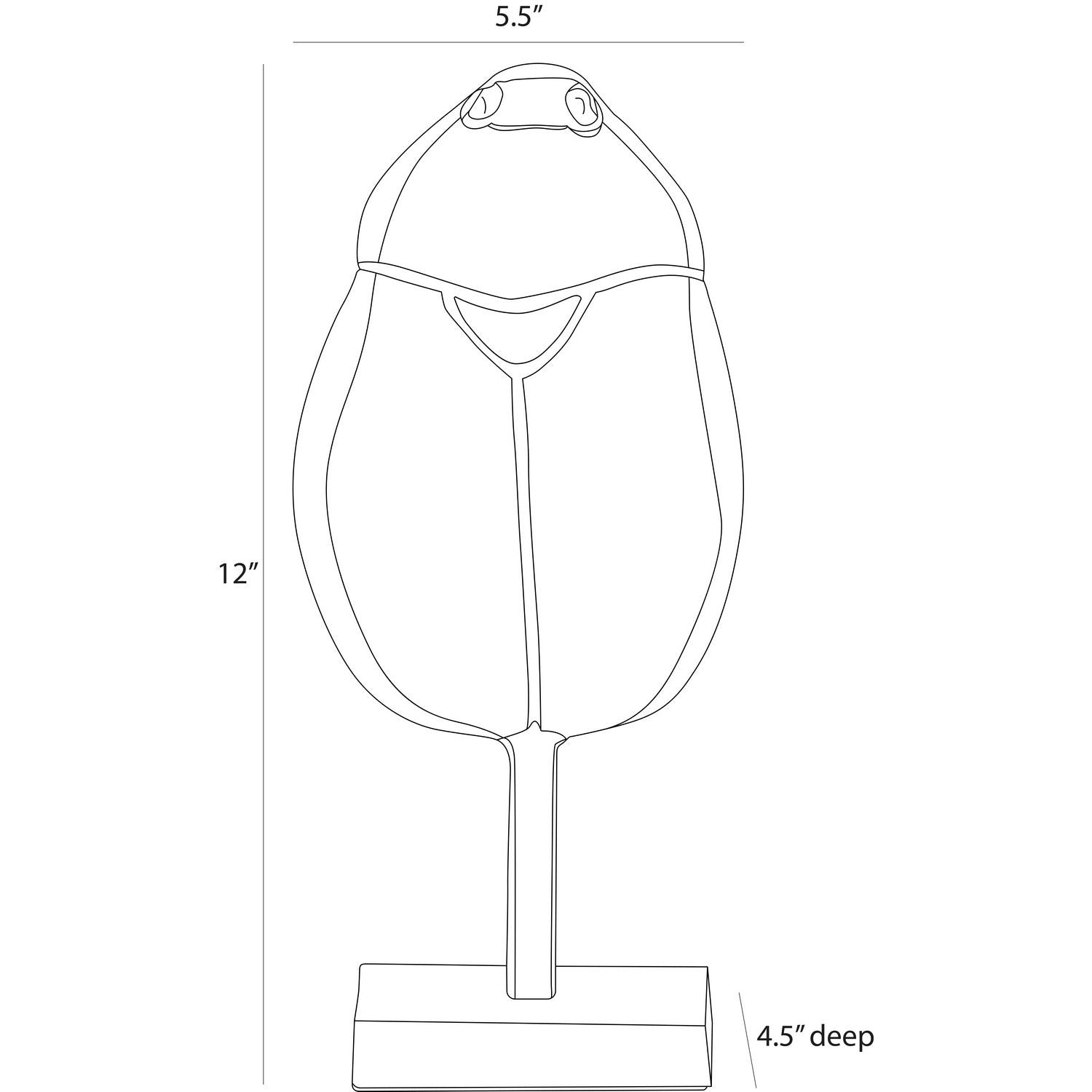 Arteriors - ASI14 - Sculpture - Gita - Vintage Silver