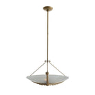 Arteriors - DFI08 - Three Light Semi-Flush Mount - Karlsen - Frosted
